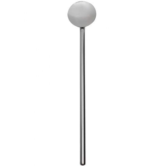 Colher Canudo 20cm Em Aço Inox Para Coquetel